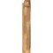 Ekena Millwork Traditional Craftsman Rough Sawn Outlooker, Western Red Cedar, 6"W x 24"D x 36"H OUT06X24X36TRA04RWR - alternate 4